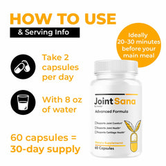 Livorka Joint Sana bottle on a table for daily use.