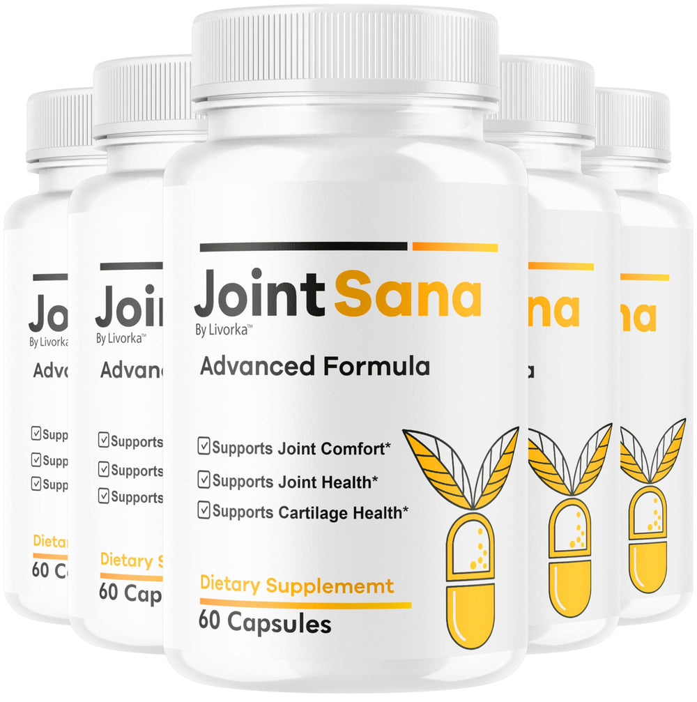 Livorka Joint Sana capsules pack front for daily joint support.