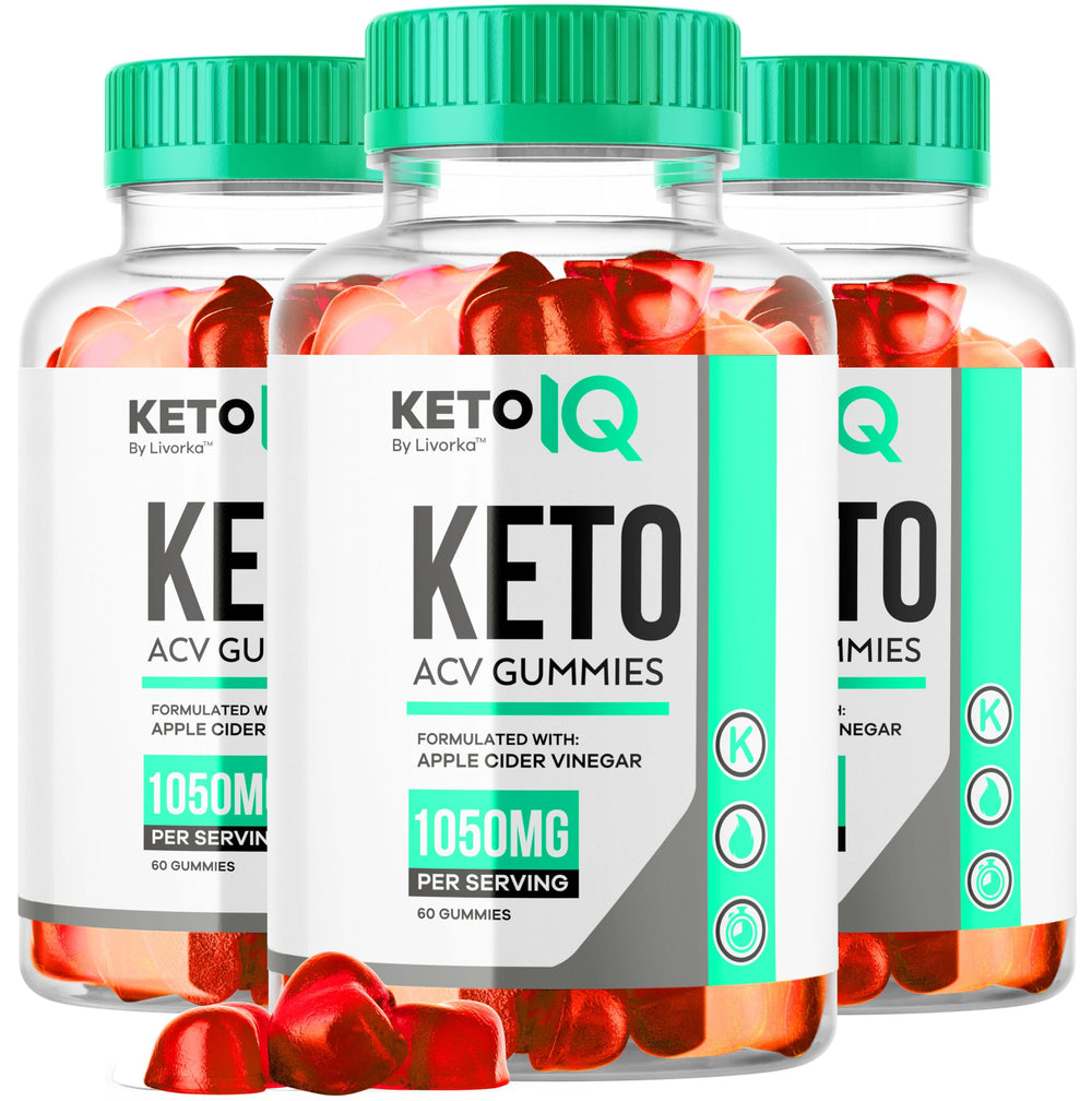 LIVORKA Keto IQ gummies pack shot, convenient daily-use option for wellness.