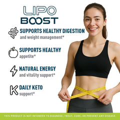 LIVORKA LipoBoost Drops bottle closeup highlighting premium liquid formula