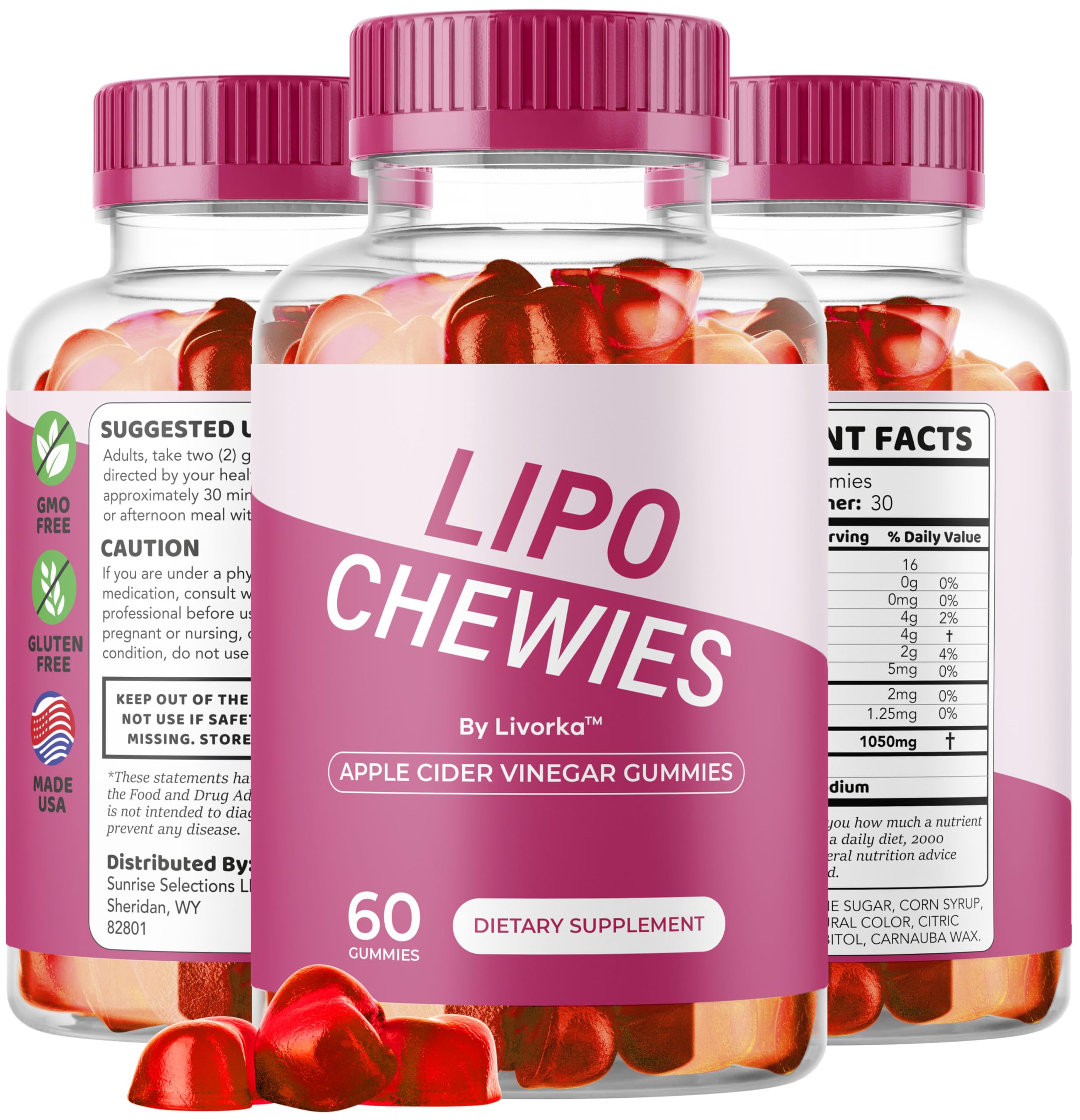 LIVORKA LipoChewies two-pack bundle photo shows value and convenience.
