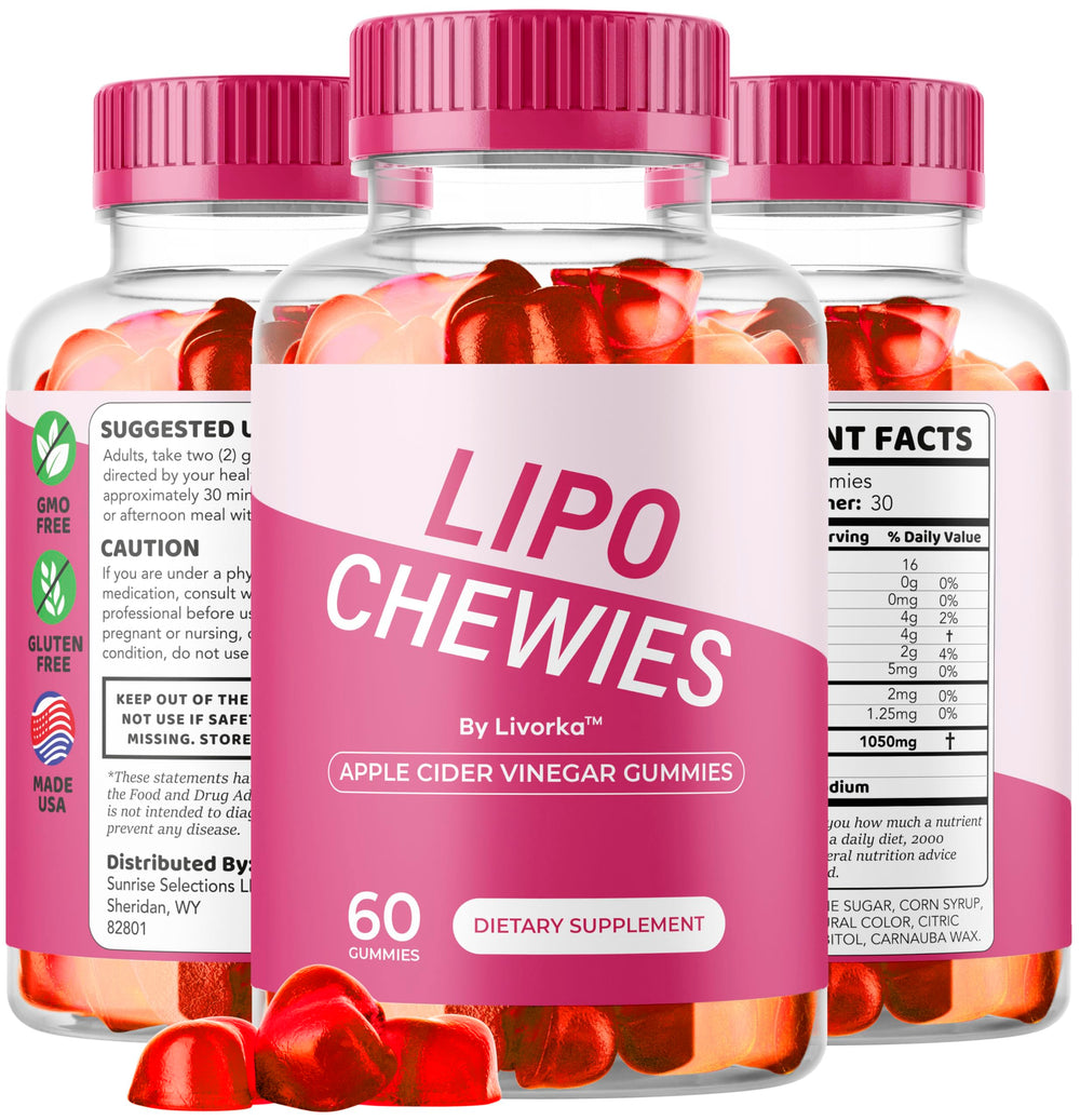 LIVORKA LipoChewies two-pack bundle photo shows value and convenience.