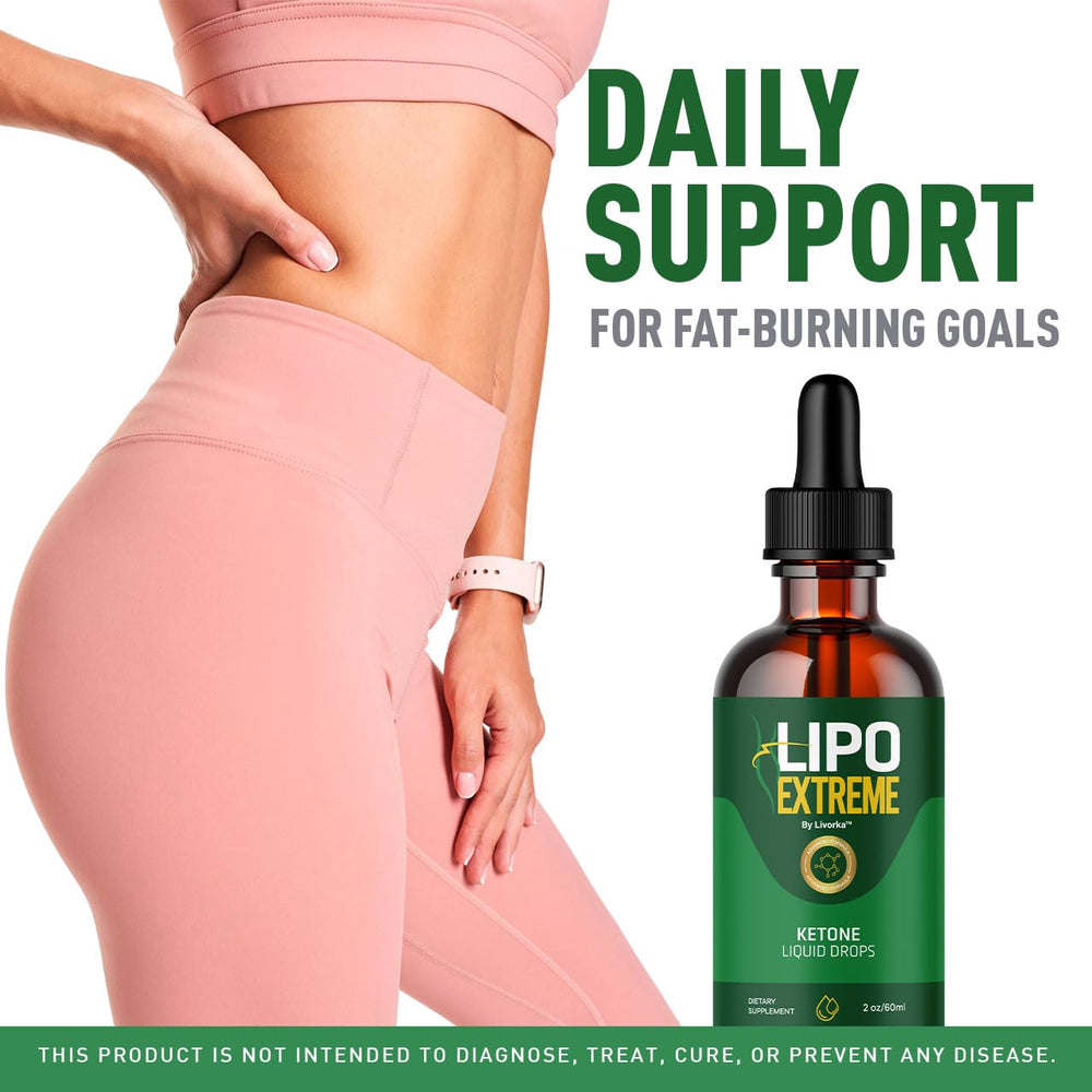 Three-pack LIVORKA LipoExtreme bottles for a three-month routine.