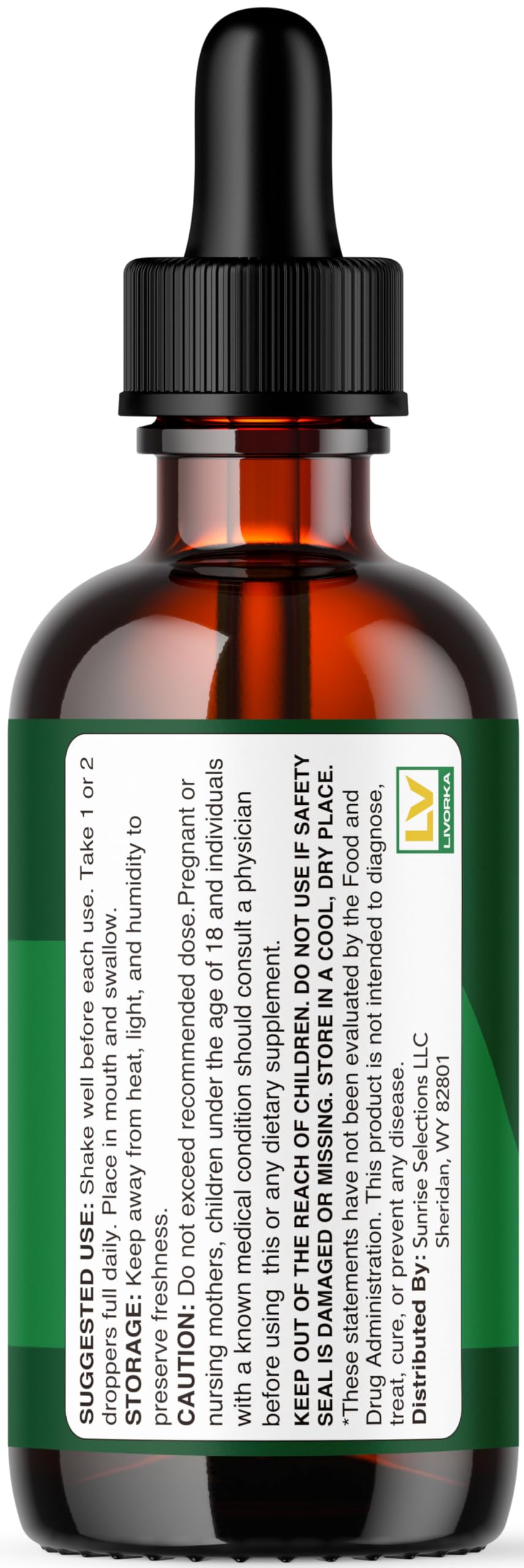 Premium LIVORKA packaging for LipoExtreme Liquid Drops.