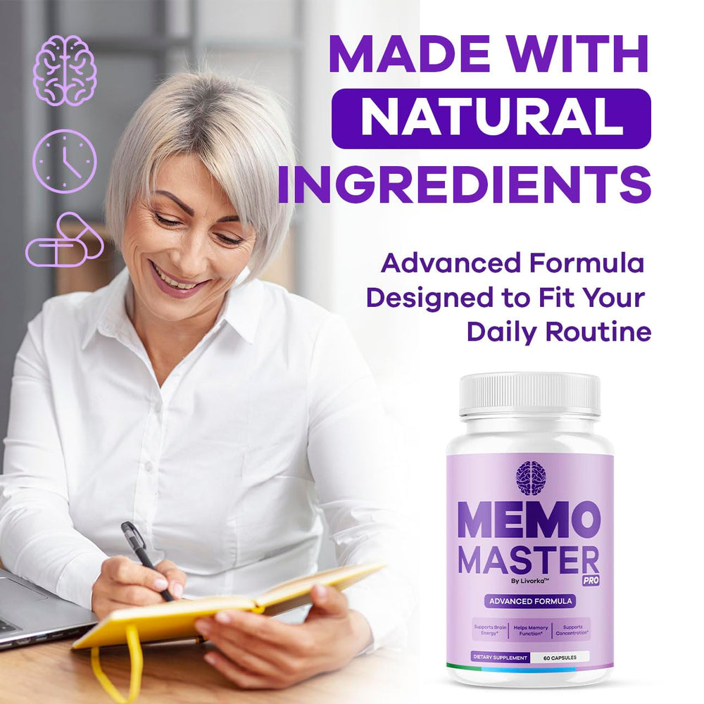 LIVORKA Memo Master Pro on-the-go use shown with a daily routine.