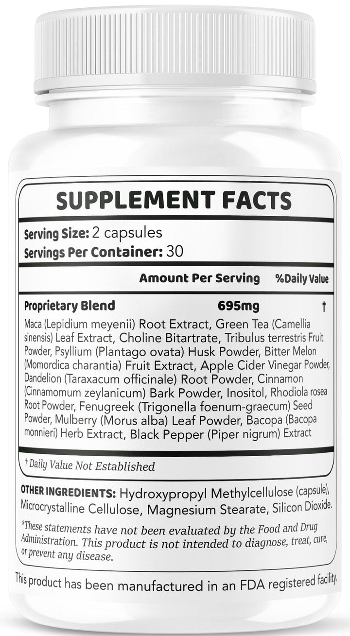 Label close-up showing advanced formula and quality packaging.