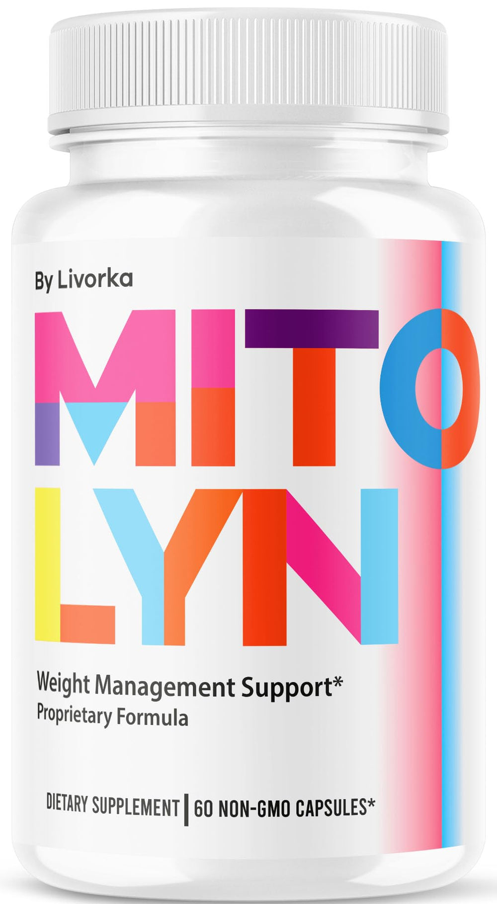 LIVORKA Mitolyn pills bottle for convenient daily wellness support.