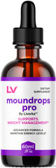 LIVORKA Moundrops Pro bottle—energy support for workouts.