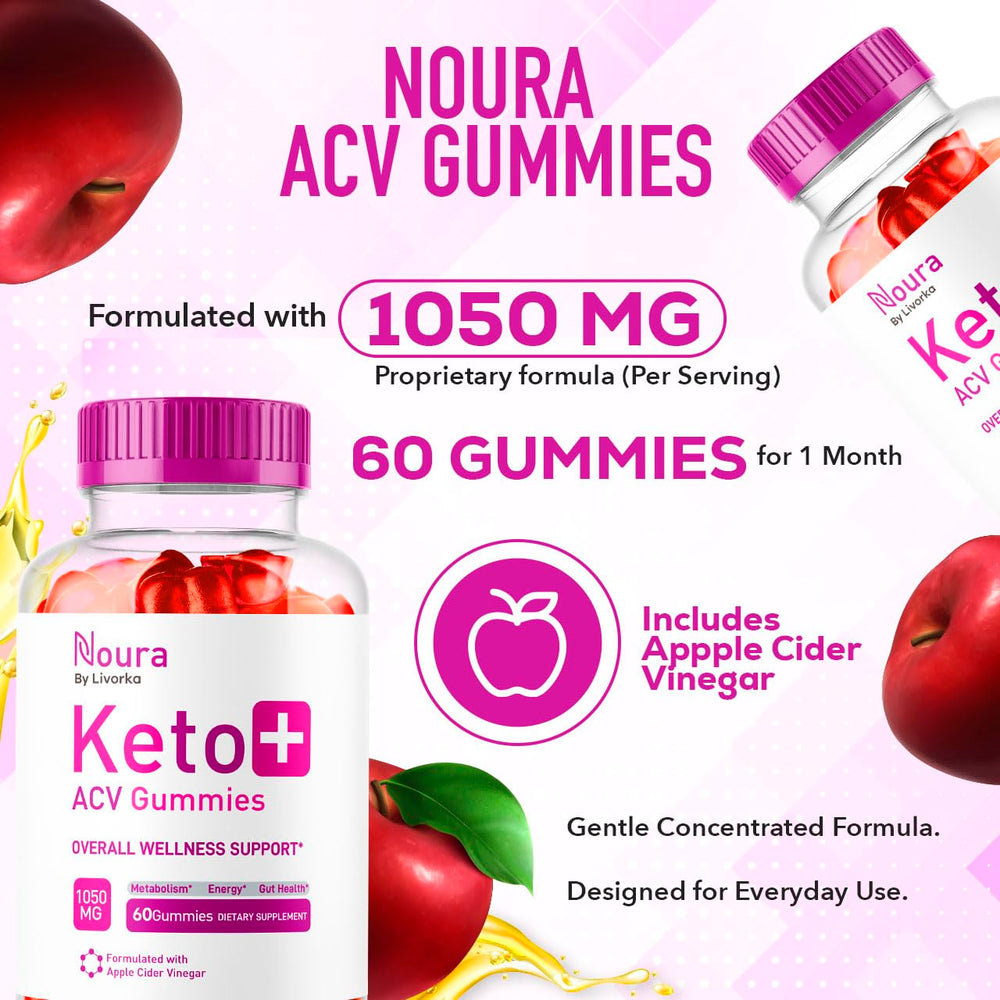 LIVORKA Neuro Keto Gummies tub label highlighting focus support.