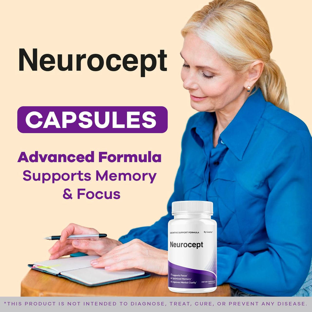 LIVORKA Neurocept capsules closeup highlighting smooth texture for effortless daily use.