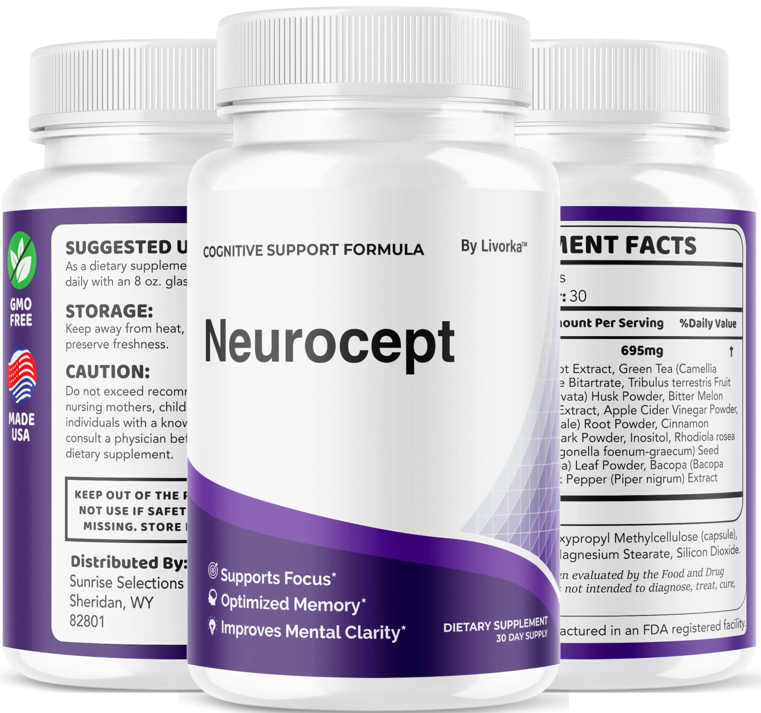 LIVORKA Neurocept memory-focus-visual suggesting cognitive clarity on the go.