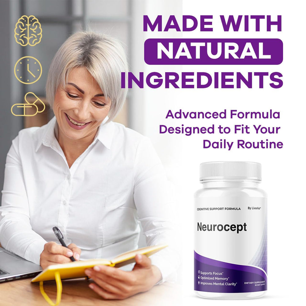 LIVORKA Neurocept on-the-go-pack showing convenience for busy days.