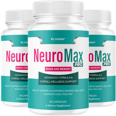 LIVORKA Neuromax Pro bottle for daily focus support in a sleek container