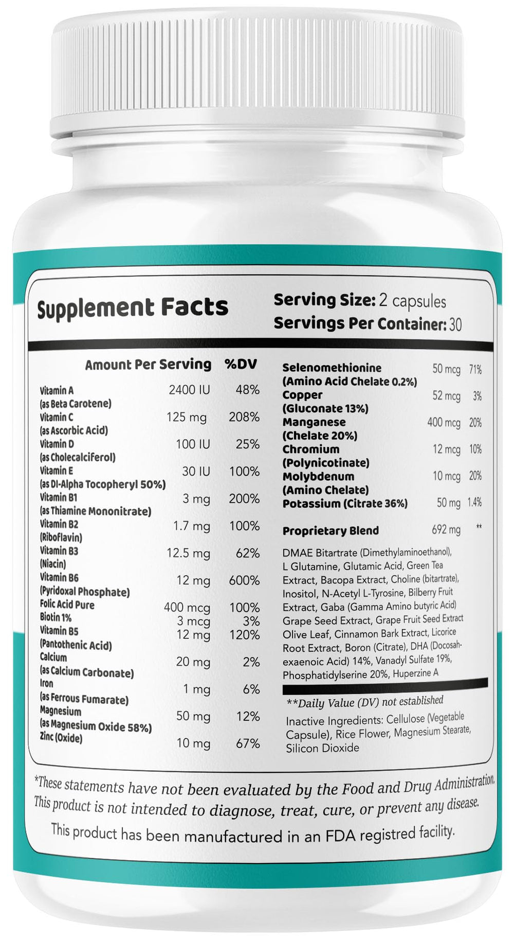 LIVORKA Neuromax Pro ingredients close-up highlighting natural formula