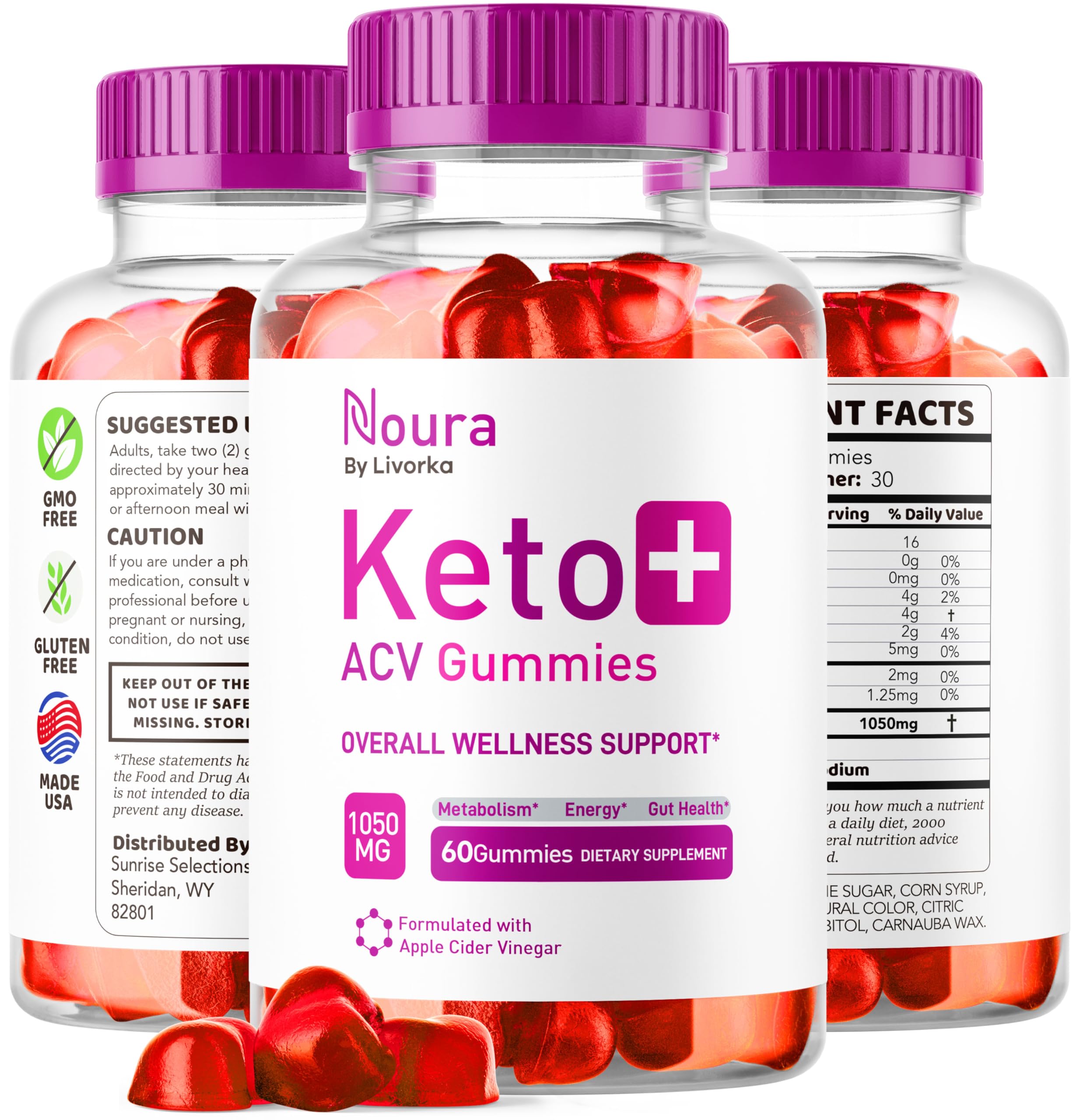 LIVORKA Noura Keto Apple Cider Vinegar review image.