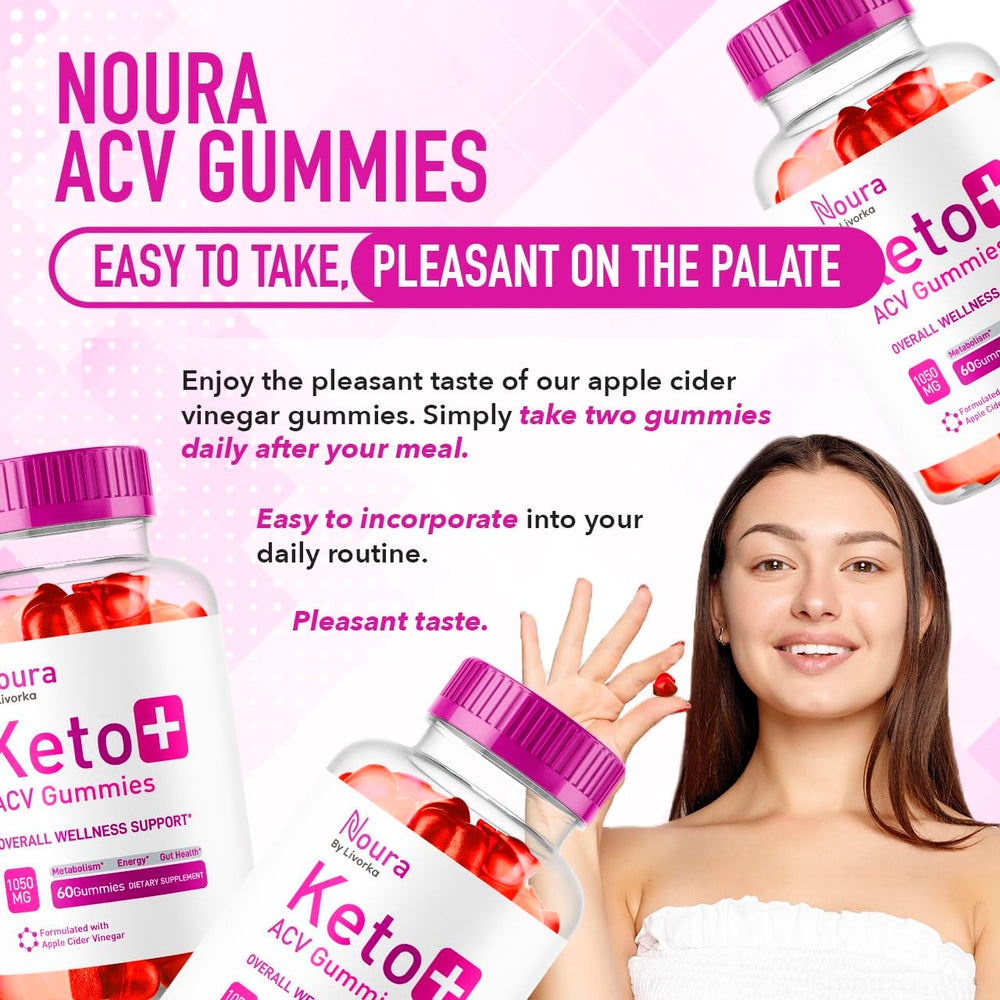 LIVORKA Noura Keto Plus ACV pack showcases versatility.