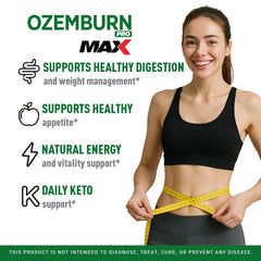 LIVORKA Ozemburn Max capsules close-up highlighting convenient daily use