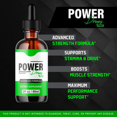 LIVORKA Power Drops Pro droppers close-up for precise daily dosing.