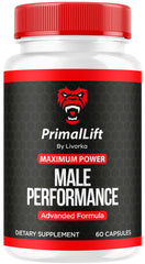 LIVORKA Primal Lift bottle front for daily wellness support.