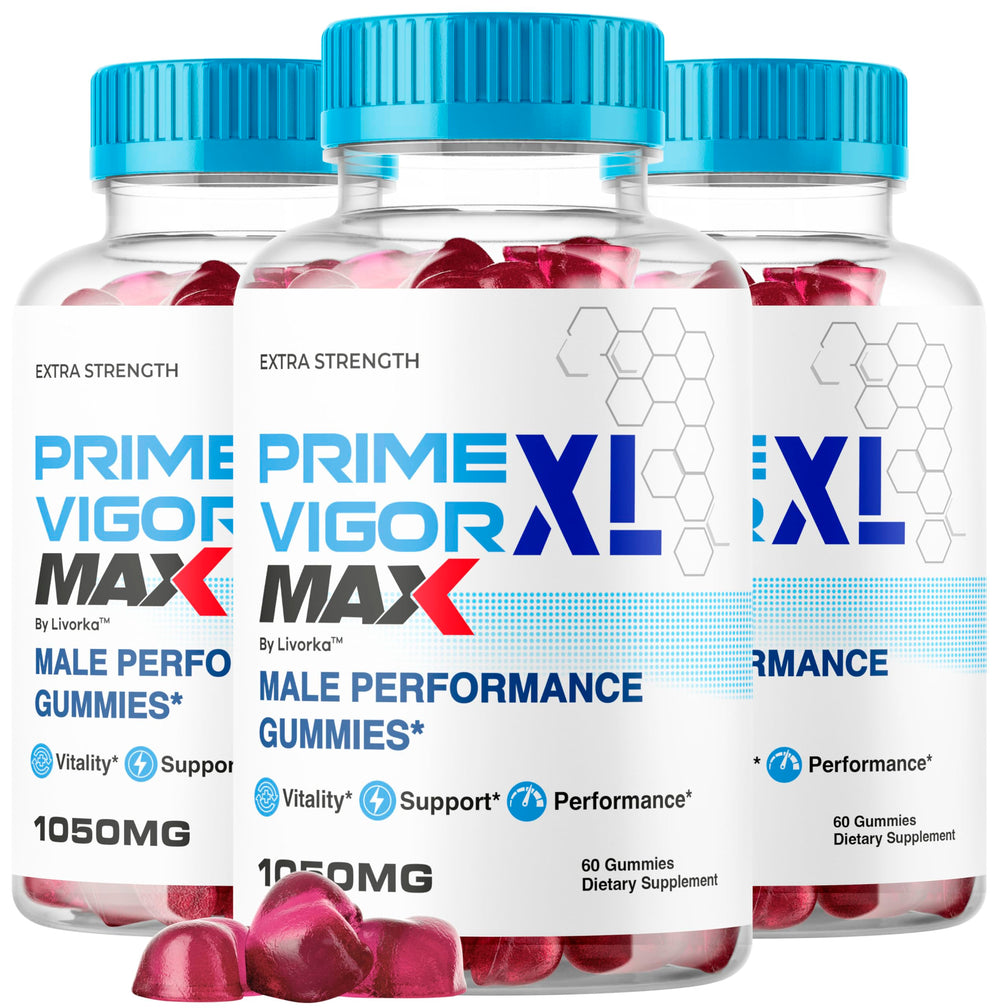LIVORKA Prime Vigor XL Max bottle front view for convenient daily supplementation