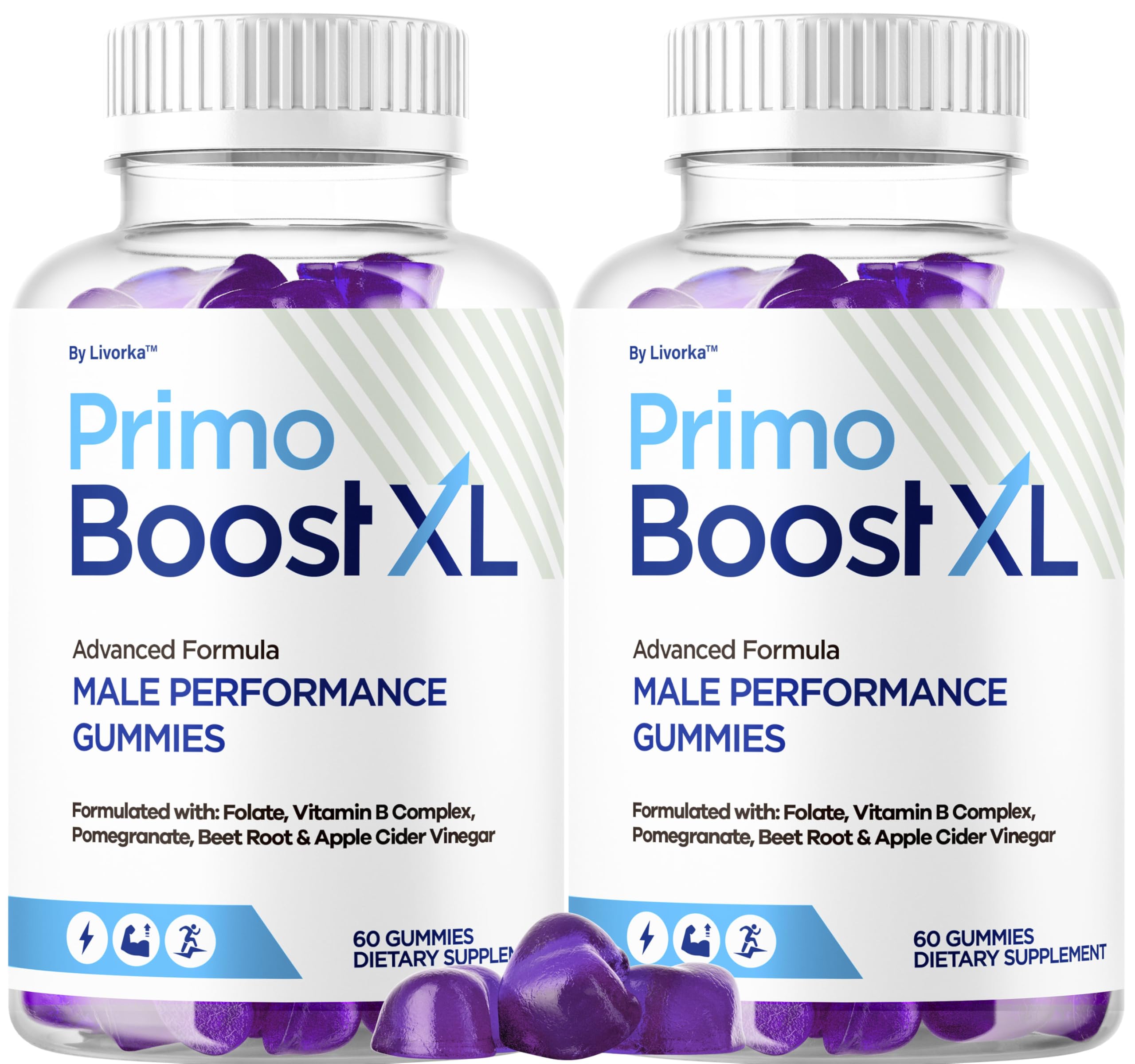 LIVORKA Primo Boost XL bottle for daily energy support.