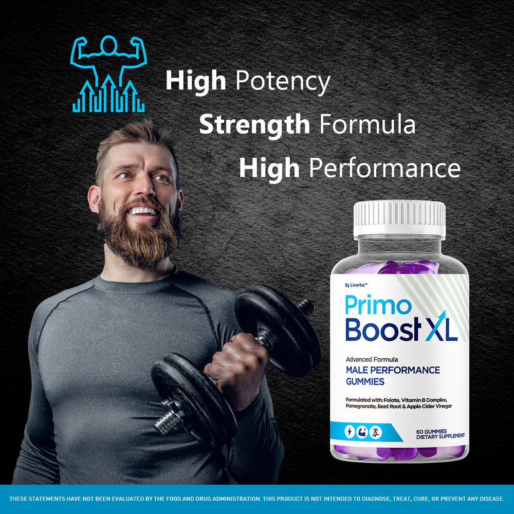 LIVORKA Primo Boost XL label highlights natural ingredients.