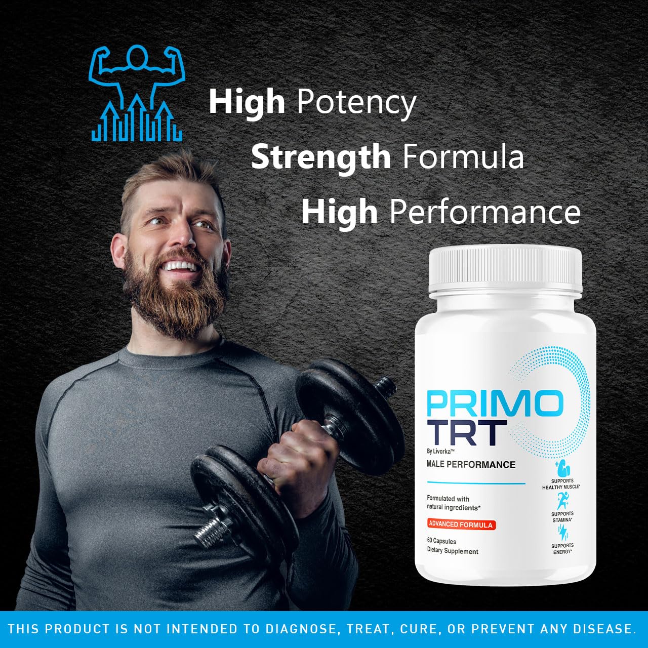 LIVORKA Primo TRT 5-pack packaging label visible, emphasizing convenience.