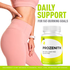 LIVORKA Prozenith Pro capsules inside a glass show convenient access for daily use.