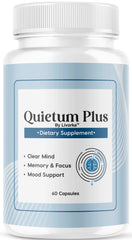 LIVORKA Quietum Plus bottle and capsules for daily ear health support