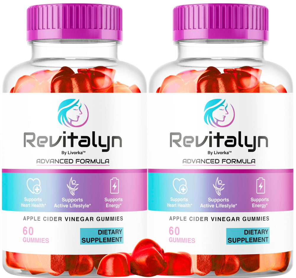 LIVORKA Revitalyn gummies bottle for convenient daily skincare routine