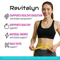 Revitalyn gummies close-up with chewy texture and apple flavor