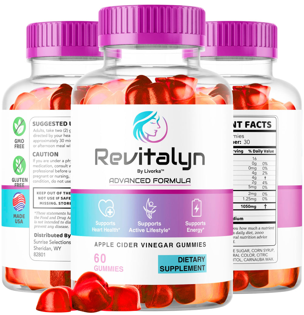 LIVORKA Revitalyn gummies held in hand for on-the-go routine.