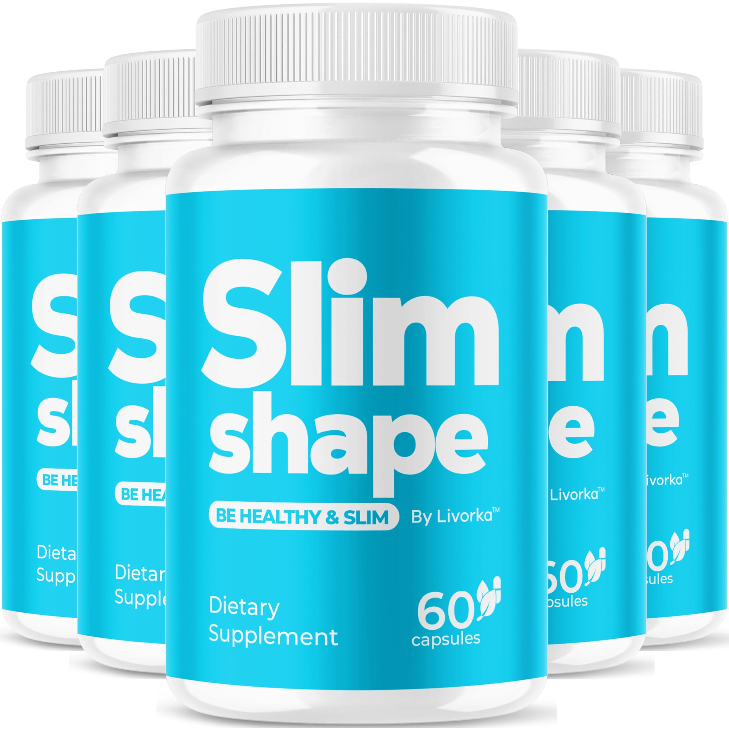LIVORKA SlimShape bottle front for daily wellness support.