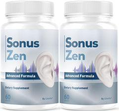 LIVORKA SonusZen Capsules bottle front for daily auditory wellness.