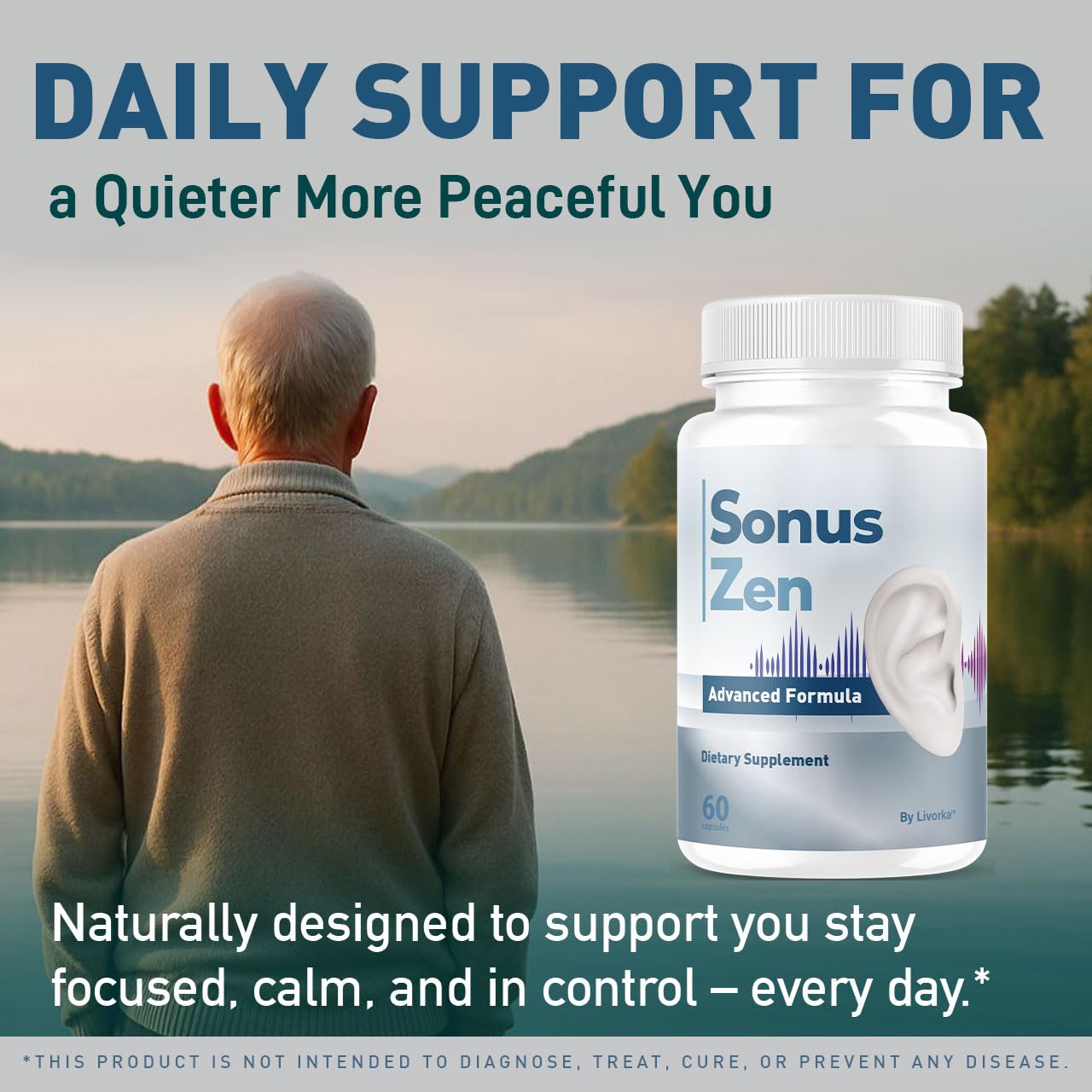 LIVORKA SonusZen Capsules daily-use scene, convenient two-capsule ritual.