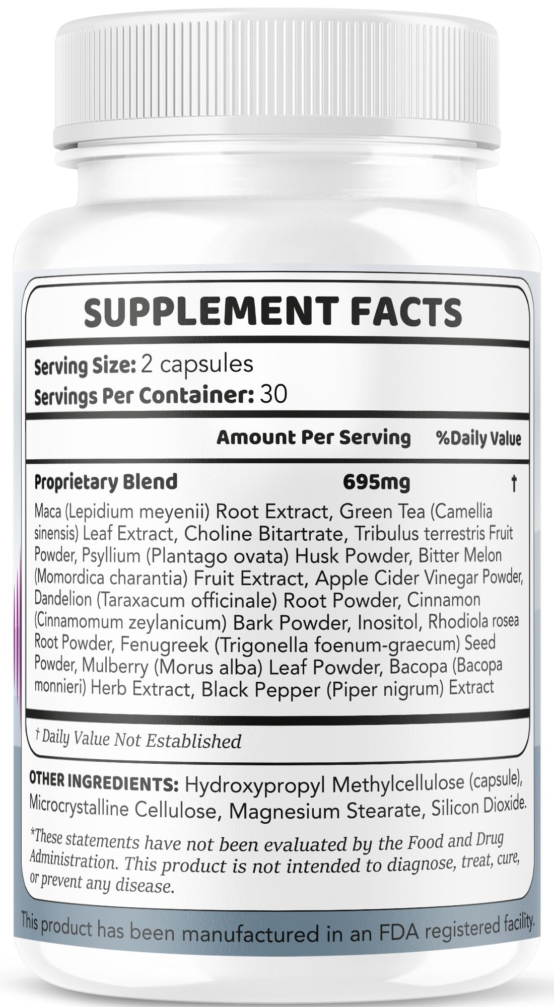 LIVORKA SonusZen Capsules GMP facility tag implies safe production.