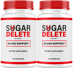 LIVORKA Sugar Delete Capsules bottle front showing premium all-natural supplement for daily balance