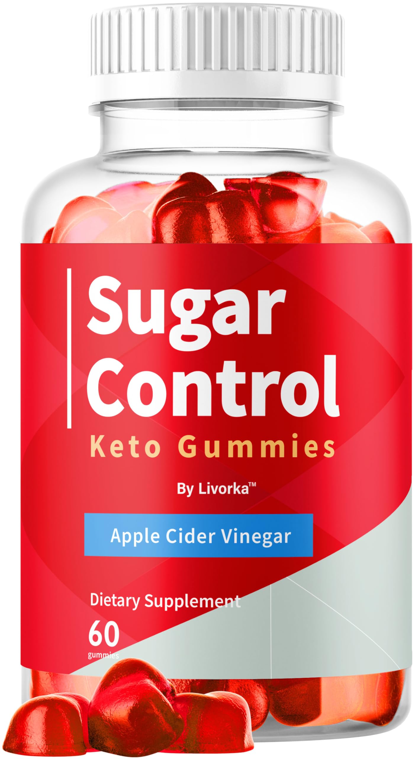 LIVORKA SugarControl Keto Gummies packaging for easy daily wellness snacking