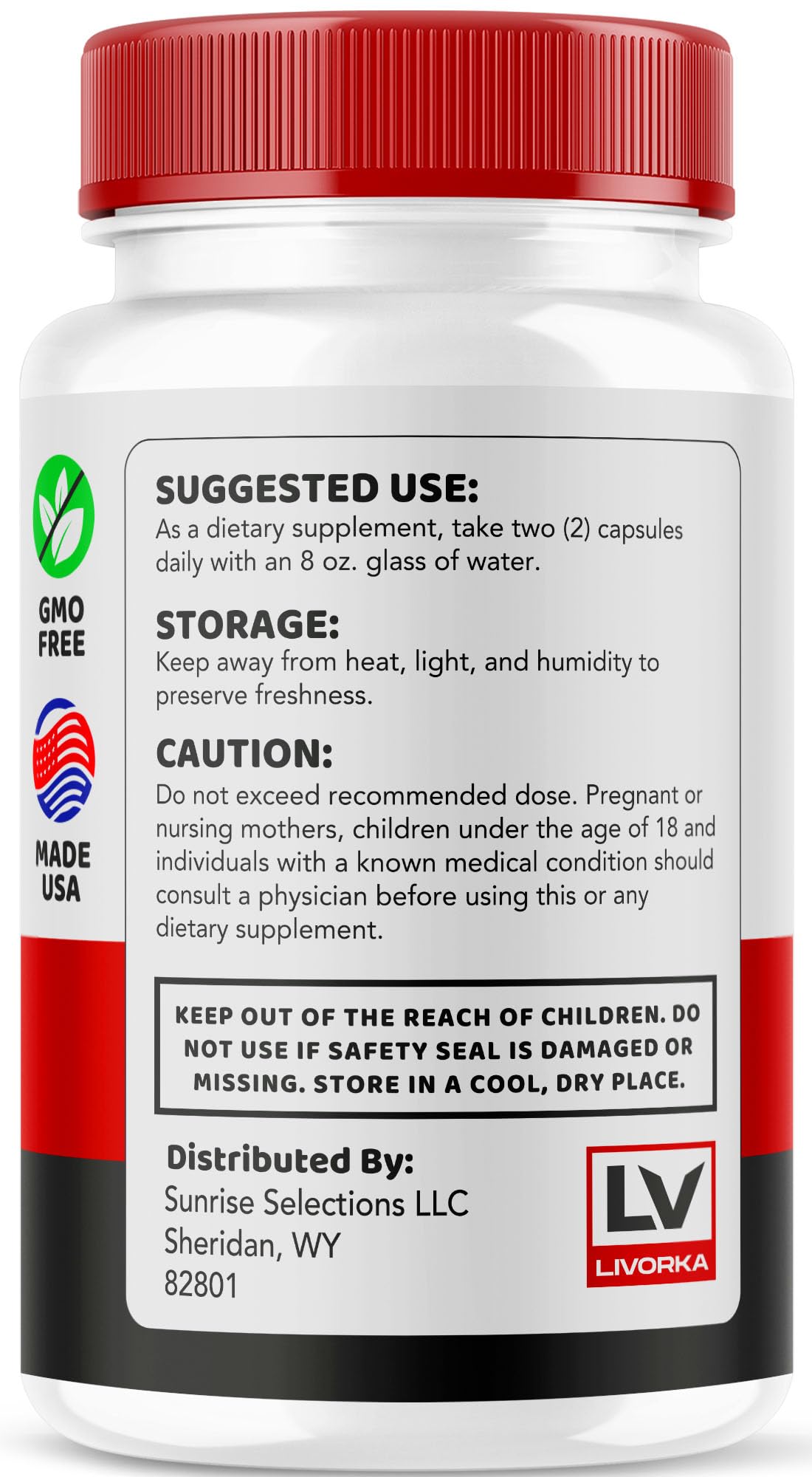 LIVORKA SugarHealth Glyco Optimizer packaging shown in a morning routine.