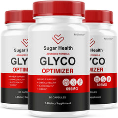 LIVORKA SugarHealth Glyco Optimizer bottle on the counter for daily wellness routine