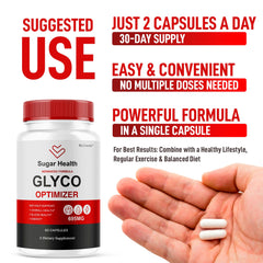LIVORKA SugarHealth Glyco Optimizer label highlights premium formula.