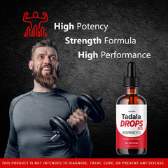 Pouring Tadala Drops Pro demonstrates quick, precise dosing for daily routine