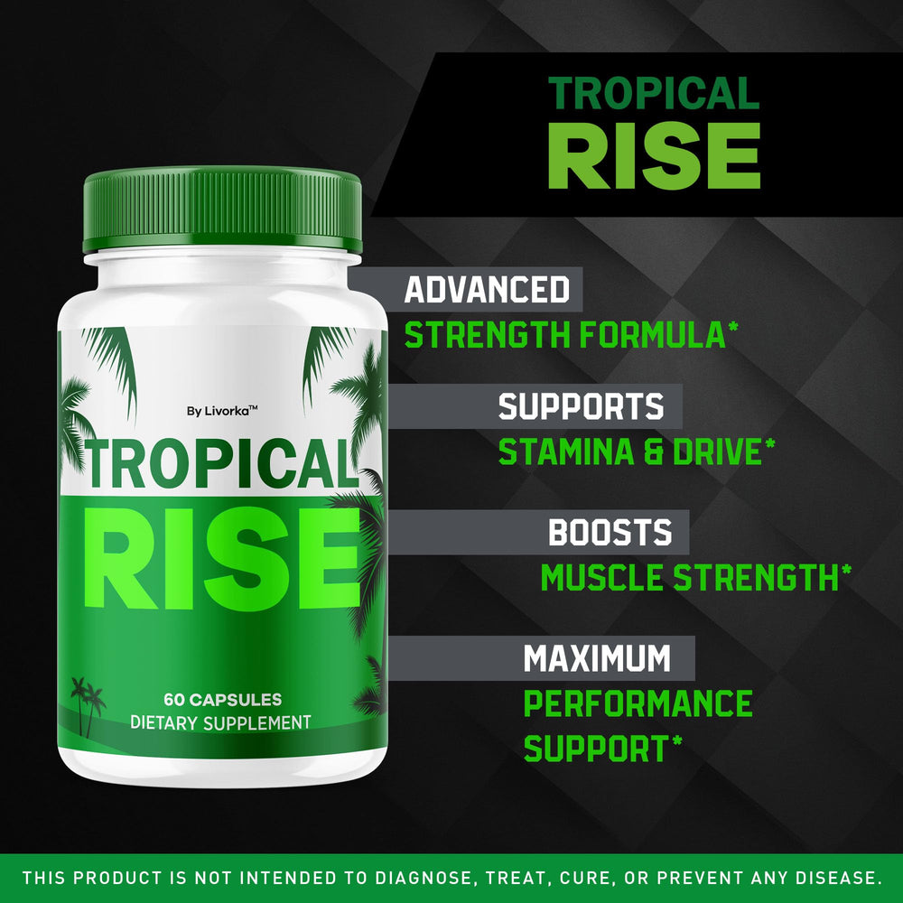 LIVORKA Tropical Rise capsules ready for everyday active lifestyles