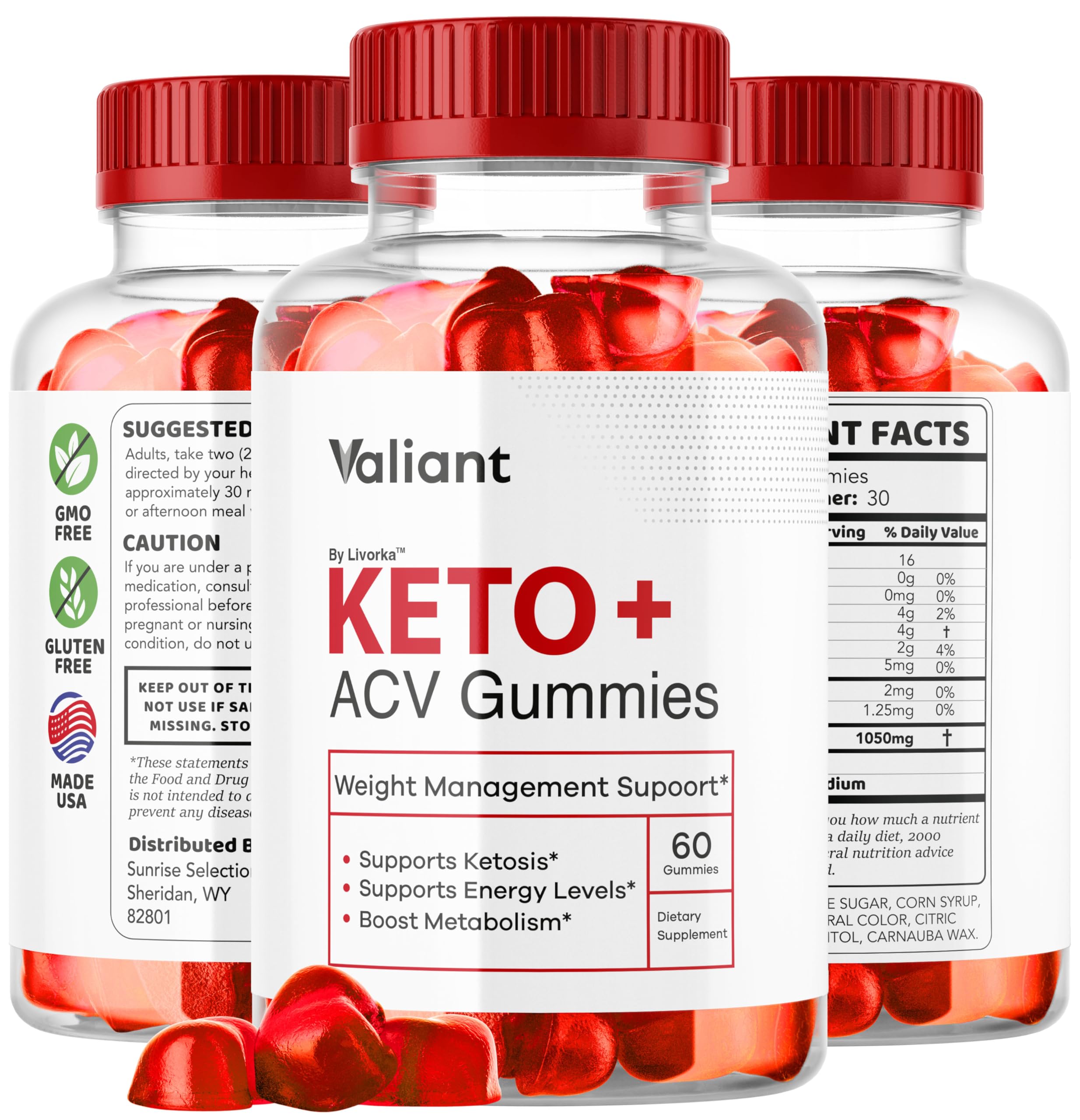 LIVORKA Valiant Keto ACV Gummies morning routine use