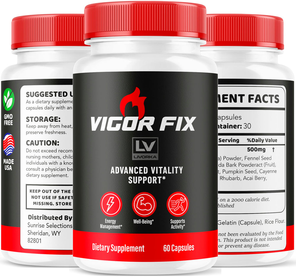 LIVORKA Vigor Fix bottle side view emphasizes comfortable grip.