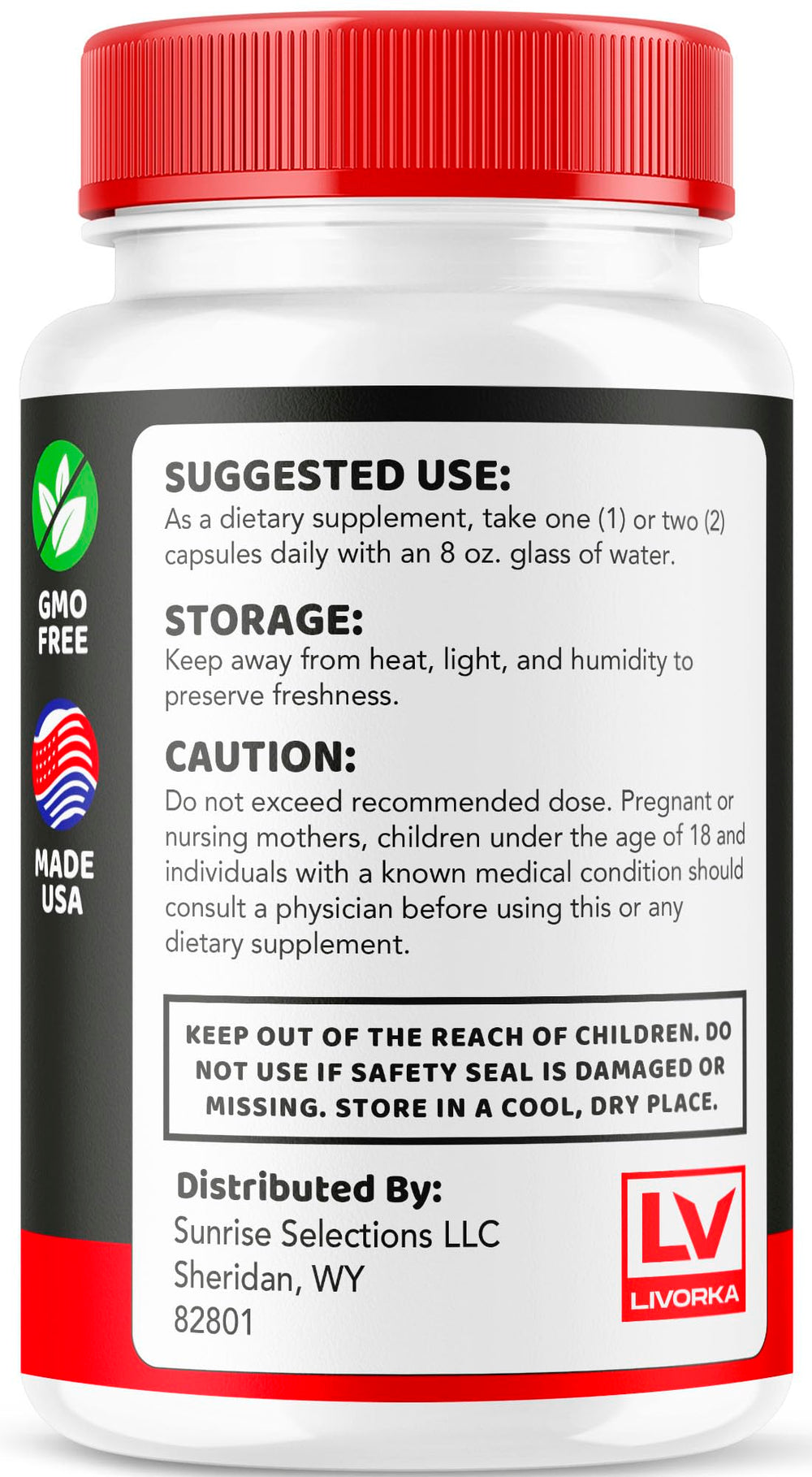 LIVORKA Vigor Fix on shelf suggests a ready-to-use daily option.
