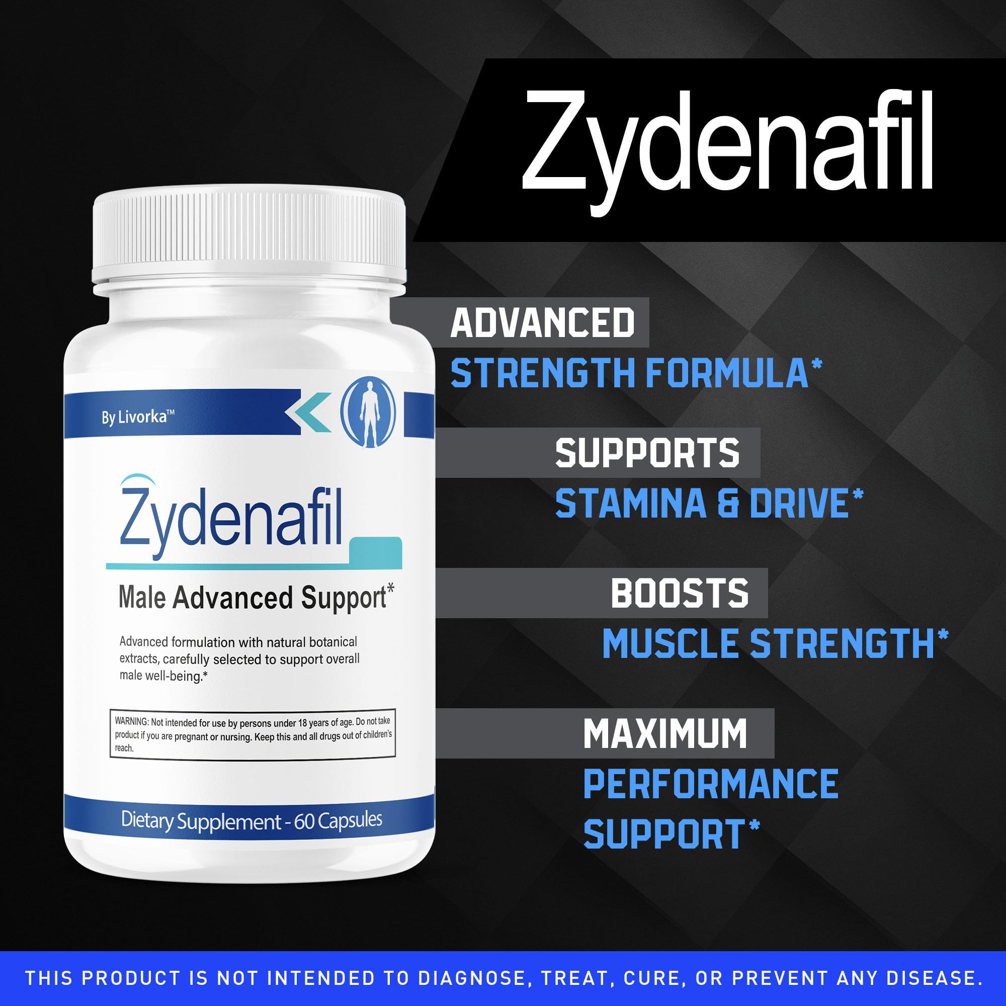 LIVORKA Zydenafil capsules in blister pack for easy dosing
