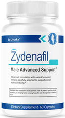 LIVORKA Zydenafil pills bottle on white background for daily use
