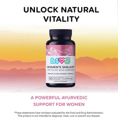 LIVS Women's Shilajit Capsules pour demonstrating easy daily serving and consistent dosing.