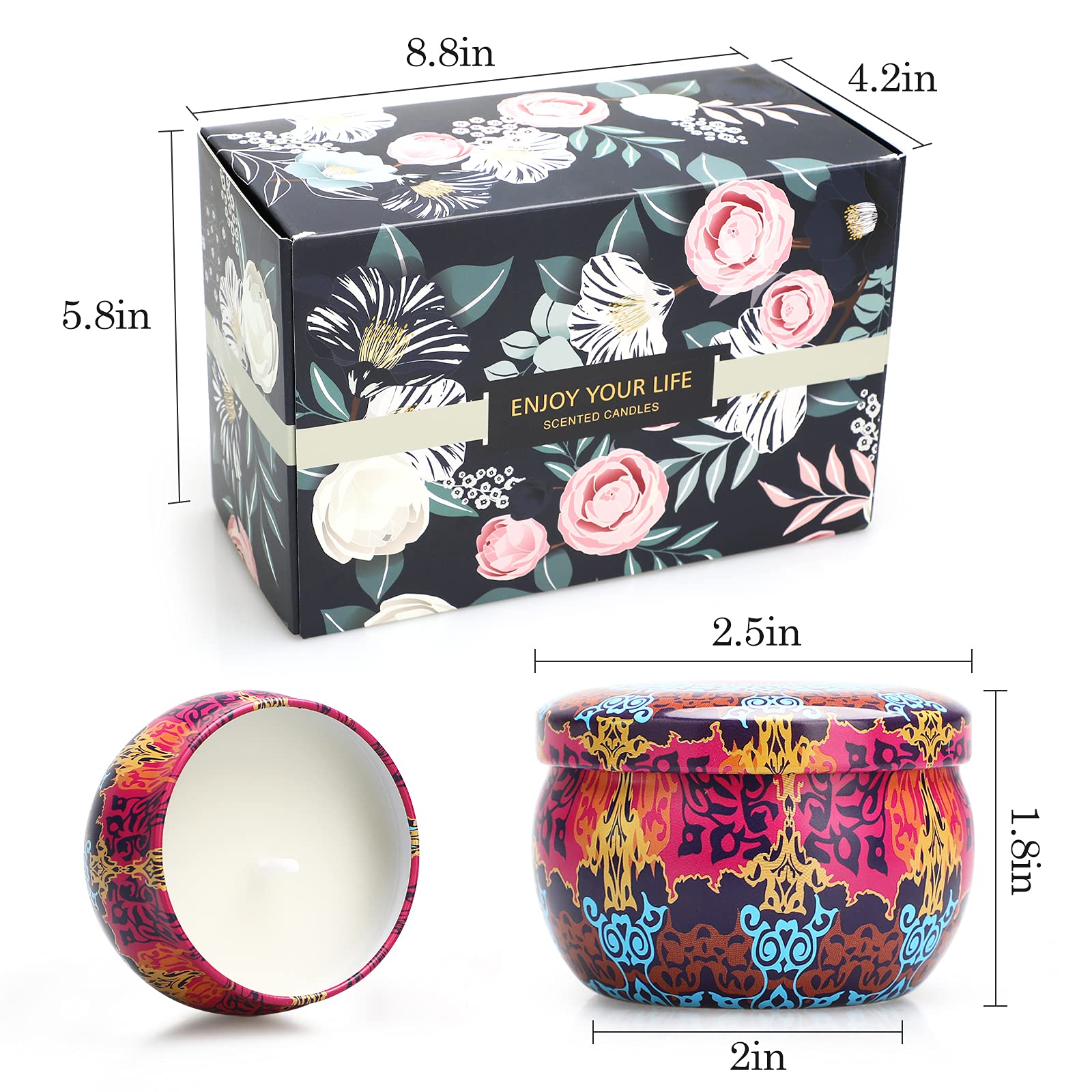 LKDJR fragrance collection includes Spring, Lemon, Gardenia for varied moods